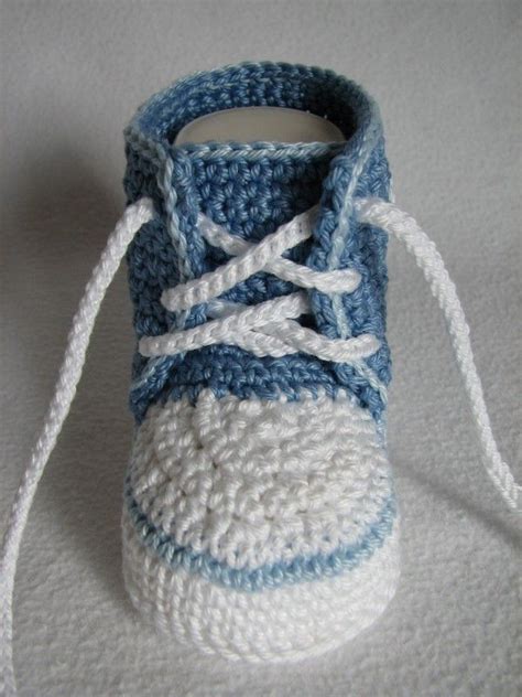 Babyschuhe häkeln – Turnschuhe – Sneakers 